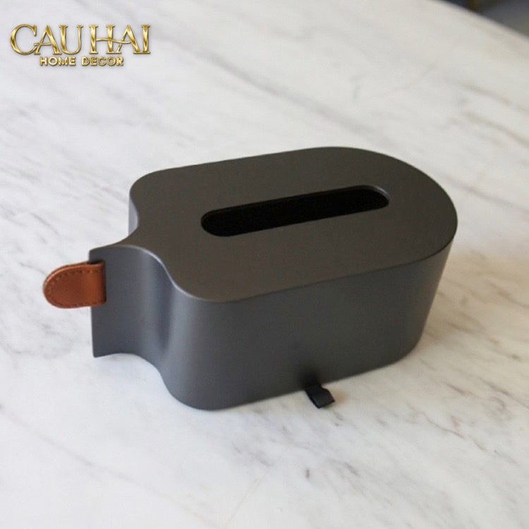 Hộp Khăn Giấy Metalic Veil D’Or Tissue Holder - CẬU HAI HOME DECOR