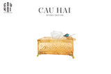 HỘP KHĂN GIẤY PHA LÊ SPRING BUTTERFLY-CẬU HAI HOME DECOR