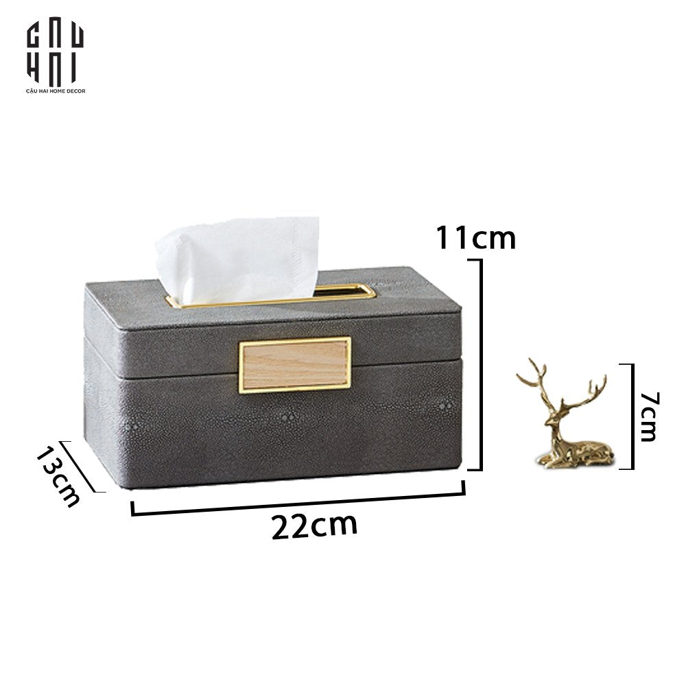 HỘP KHĂN GIẤY VILLAIN SS25-CẬU HAI HOME DECOR