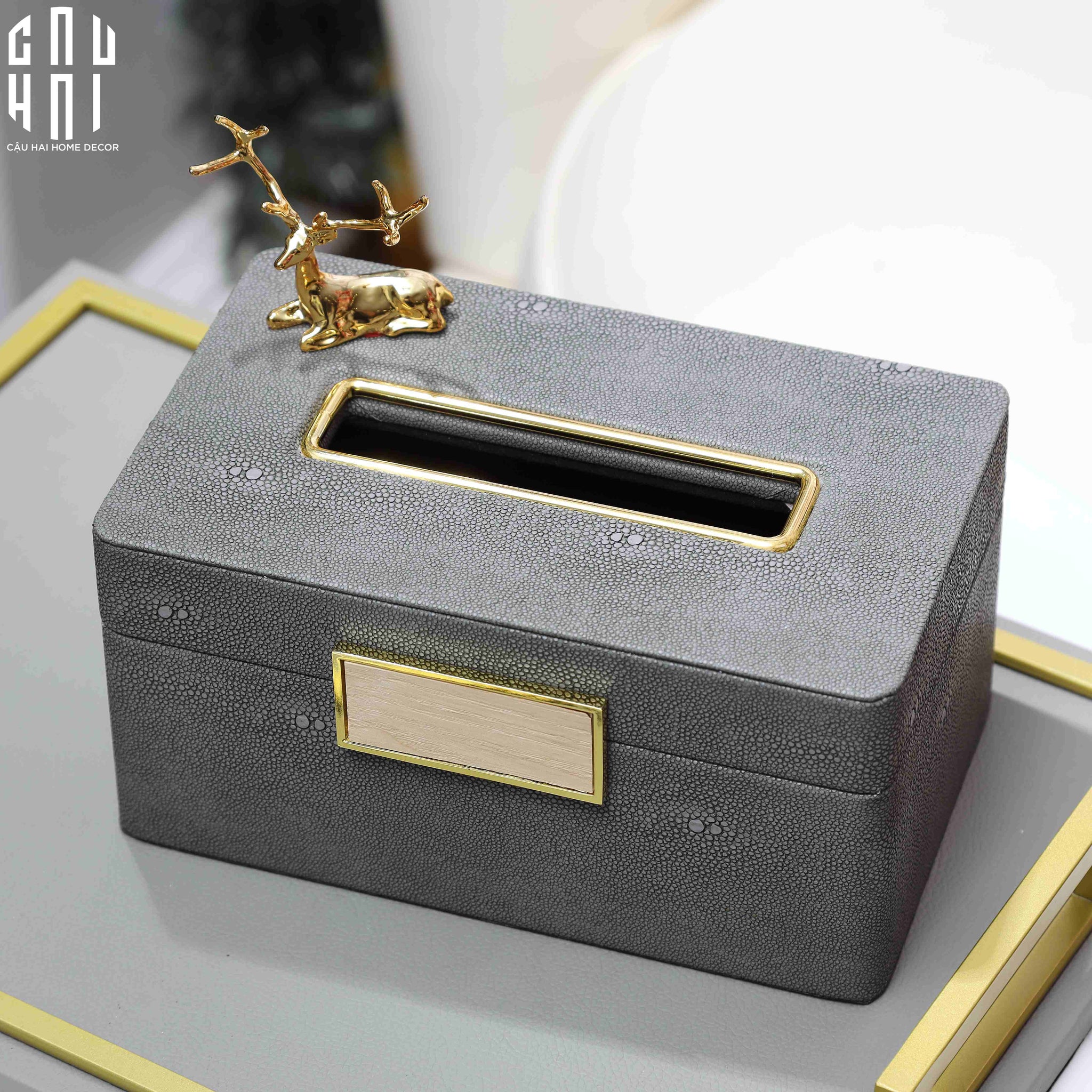 HỘP KHĂN GIẤY VILLAIN SS25-CẬU HAI HOME DECOR