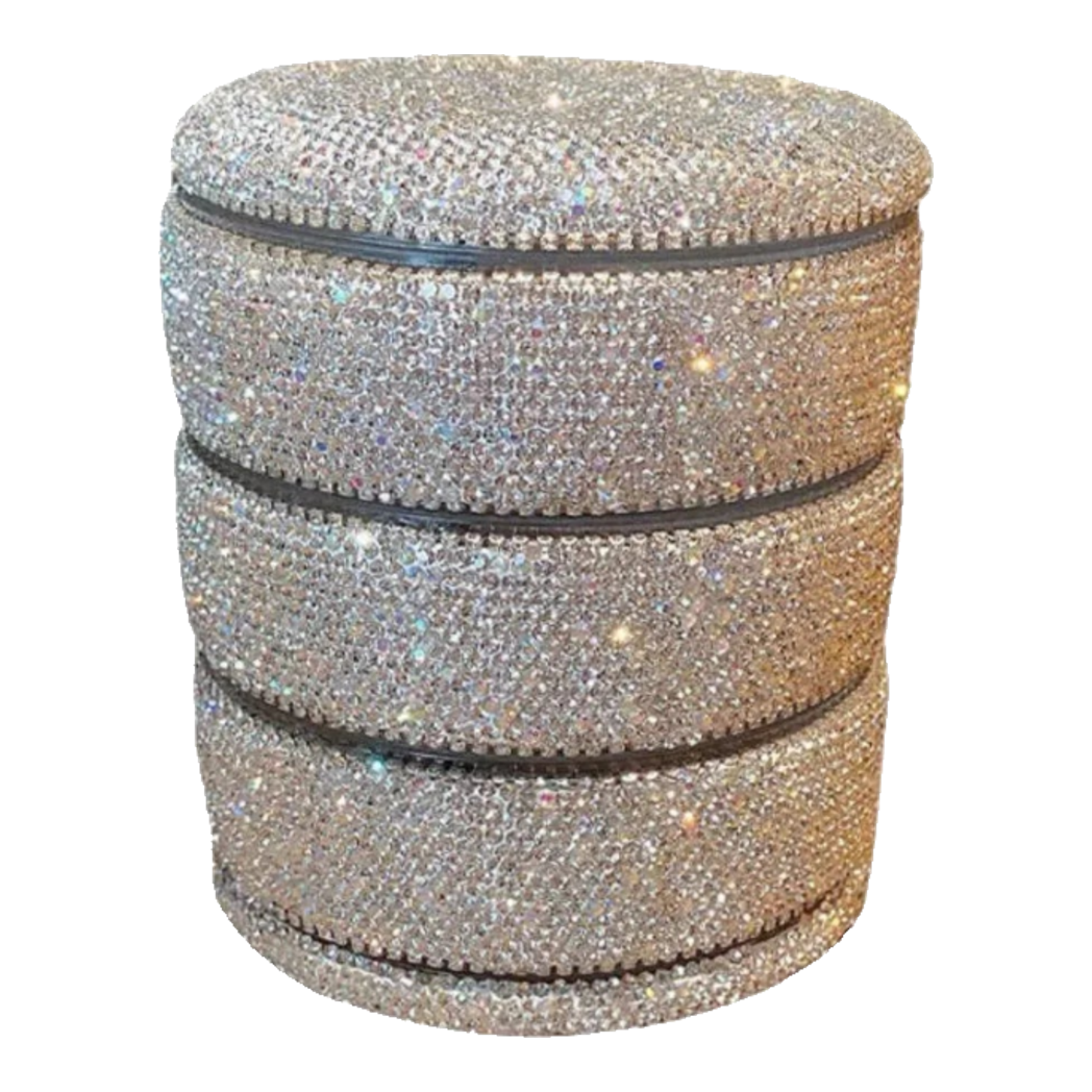 Haute Folie - Hộp Lưu Trữ 4 Tầng Carousel Diamond Bling Bling