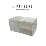 HỘP LƯU TRỮ ĐA NĂNG DIAMOND BLING BLING FW25-CẬU HAI HOME DECOR