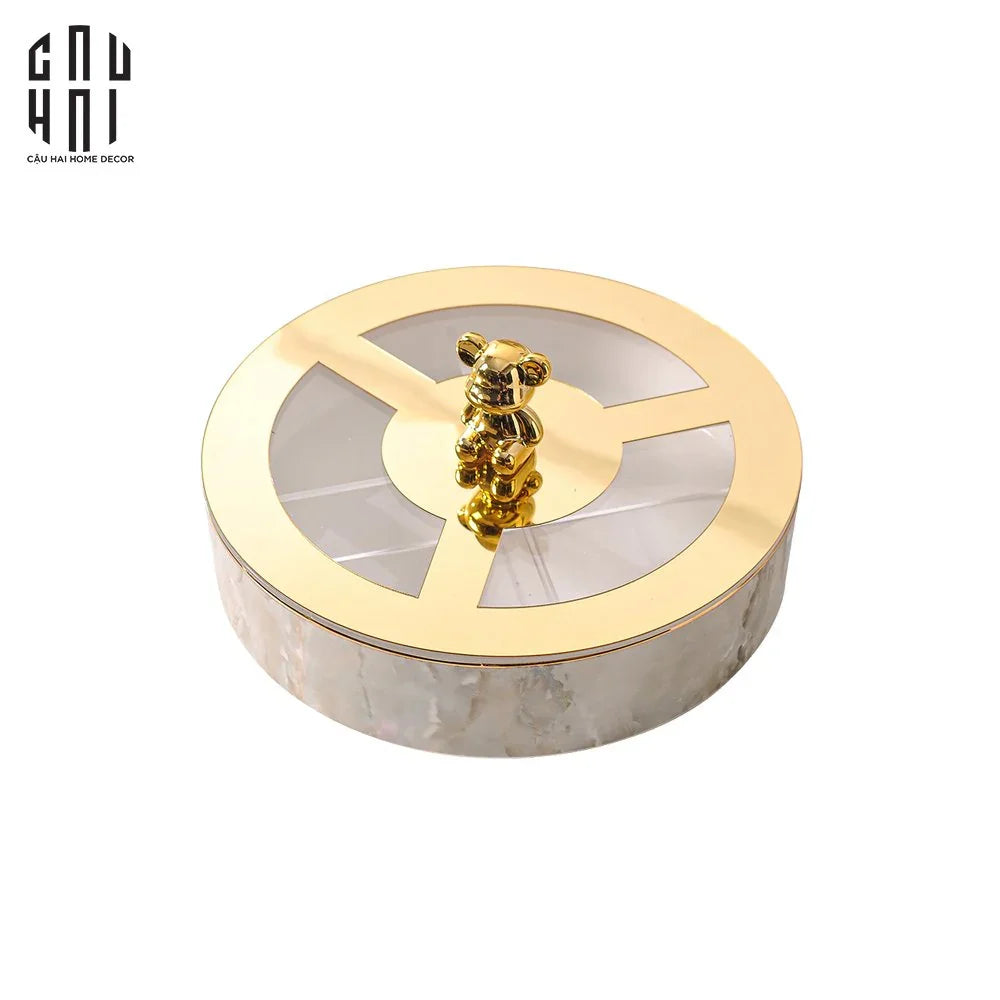 HỘP MỨT MILLENIUM BEAR-CẬU HAI HOME DECOR