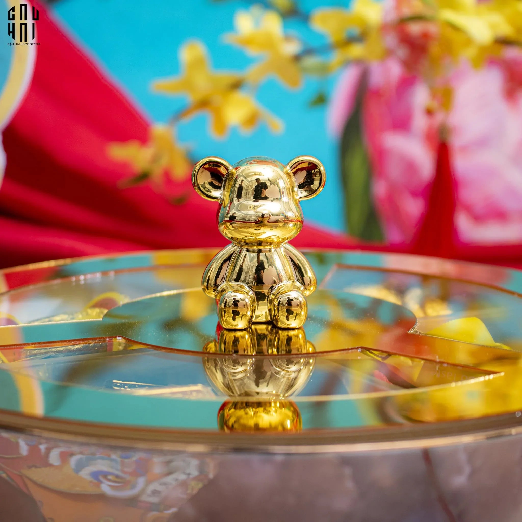 HỘP MỨT MILLENIUM BEAR-CẬU HAI HOME DECOR