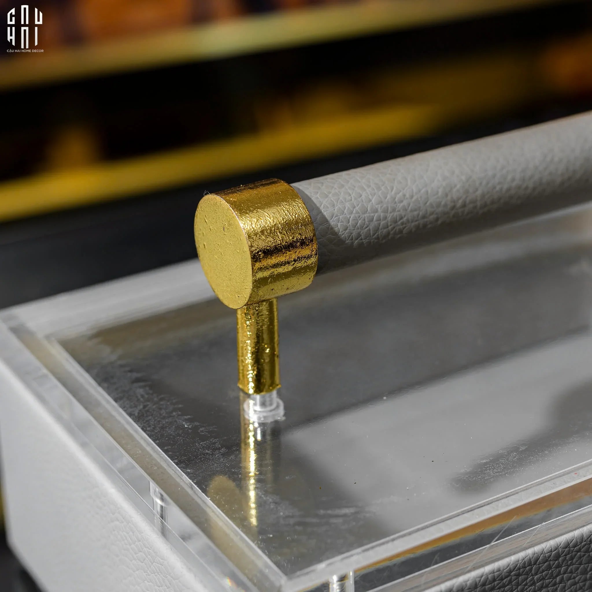 HỘP TRANG SỨC GRAY GLAMOUR-CẬU HAI HOME DECOR