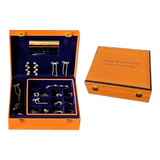 Hộp Trang Sức Da Màu Cam Biểu Tượng Lux Leather H-Signature