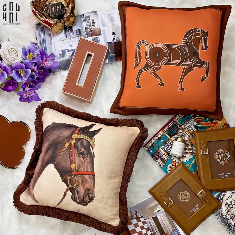 IMPERIAL SIGNATURE - VỎ GỐI CAVALIER 50.-CẬU HAI HOME DECOR