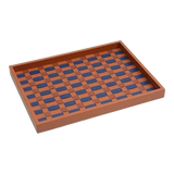 Auburn Cross Decorative Leather Tray 30x40