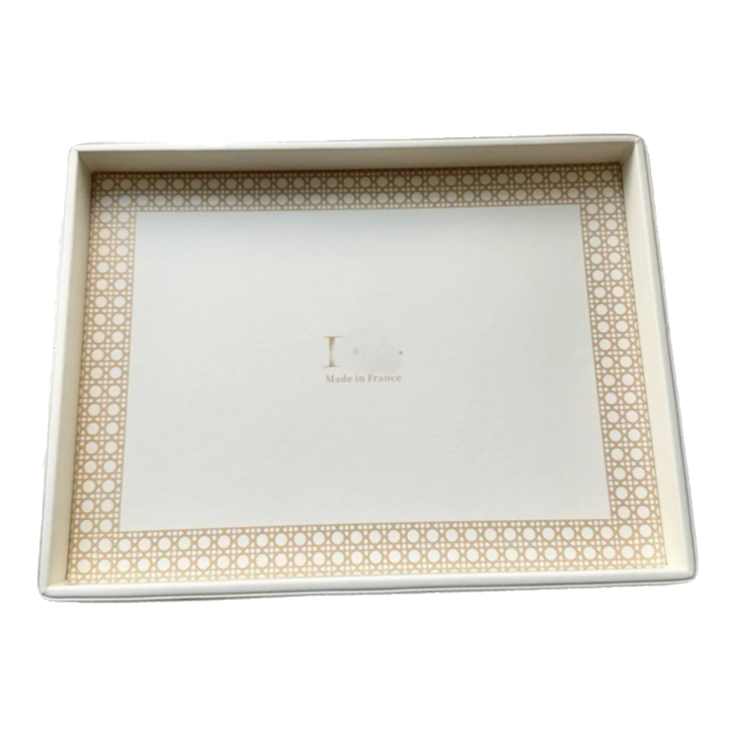 Maison Couture - Haute Leather Rectangular Tray D'Ivoire D Class Atélier 30X40