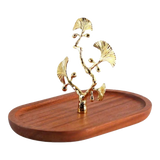 Elysian - Ginkgo Leaf Premium Walnut Trays 15x25