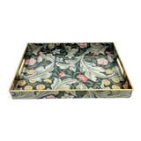 Khay Acrylic Chữ Nhật Folklore Forest Baroque Decorative Trays 30X40-KHAY TRANG TRÍ-Đối tác tại Trung Quốc theo từng đơn đặt hàng-CẬU HAI HOME DECOR