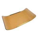 Khay Acrylic Ambre Purété Wavy Contour-KHAY TRANG TRÍ-Đối tác tại Trung Quốc theo từng đơn đặt hàng-CẬU HAI HOME DECOR