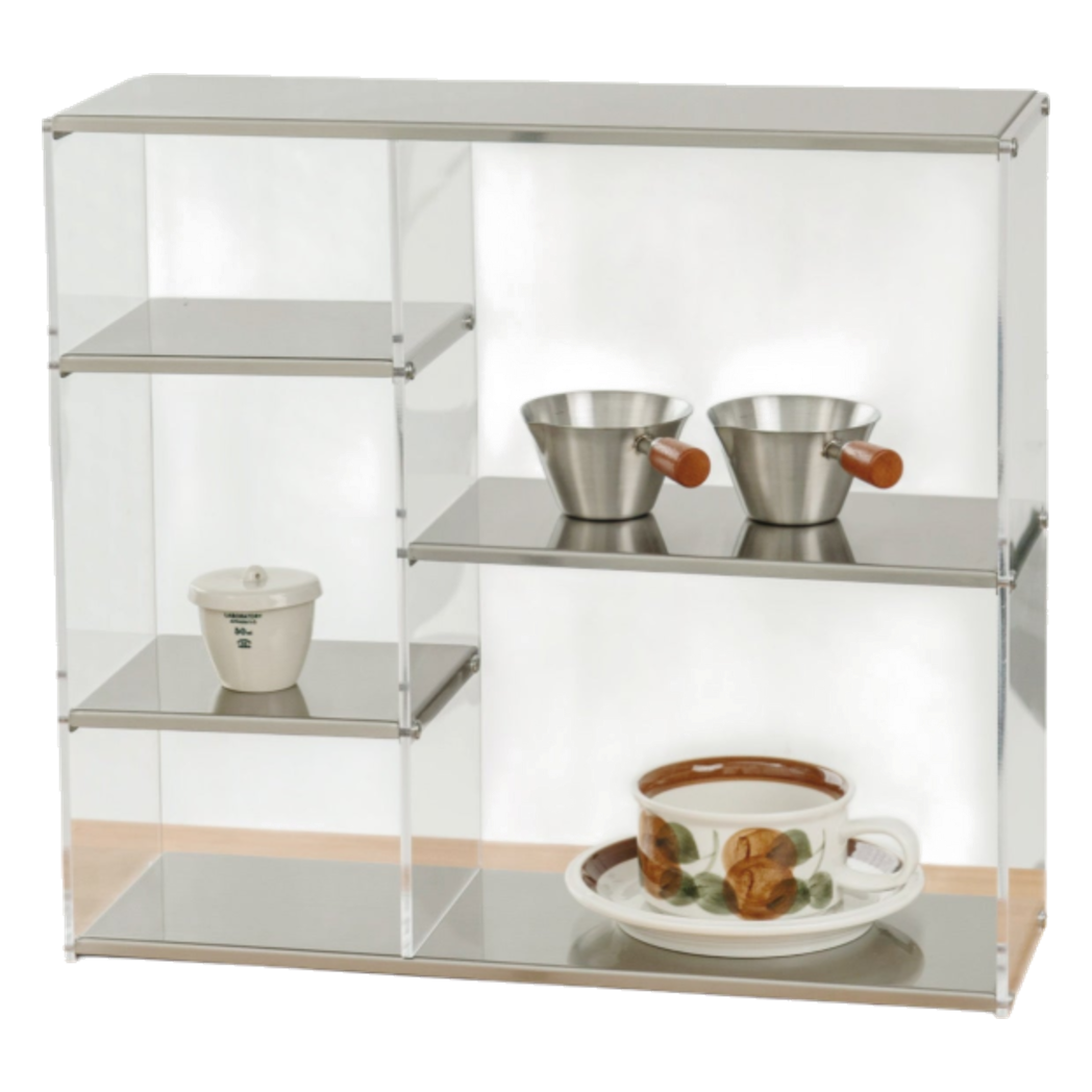 Kệ 3.5 Tầng Acrylic Bậc Thang Metal Velvet Ladder Shelf Tiered Organizer - Cậu Hai Home Decor
