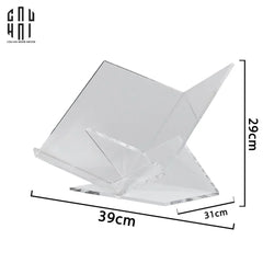 Kệ Giá Đỡ Sách Trang Trí Acrylic Wisdom Minimalism Book Stand 39x31x19-CẬU HAI HOME DECOR