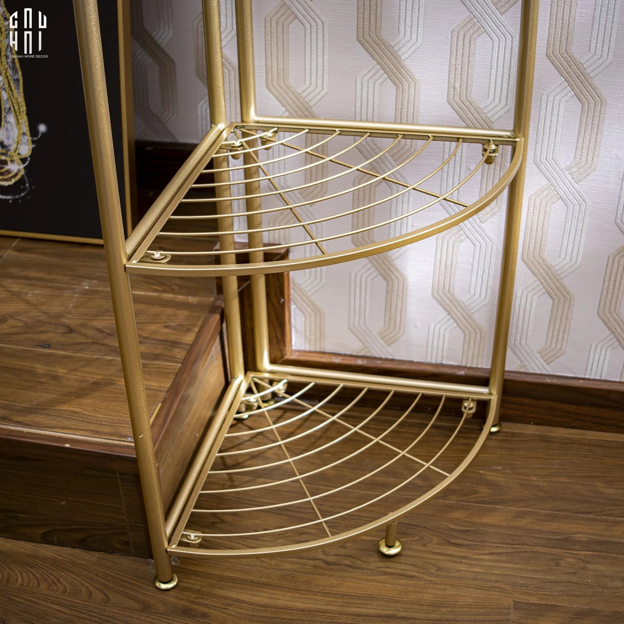 KỆ GÓC TREO ĐỒ ANDY SS25-CẬU HAI HOME DECOR