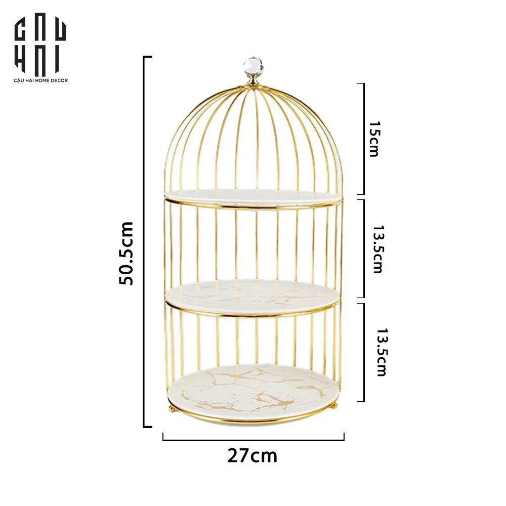 KỆ LỒNG CHIM IMPERIAL PREMIUM-CẬU HAI HOME DECOR