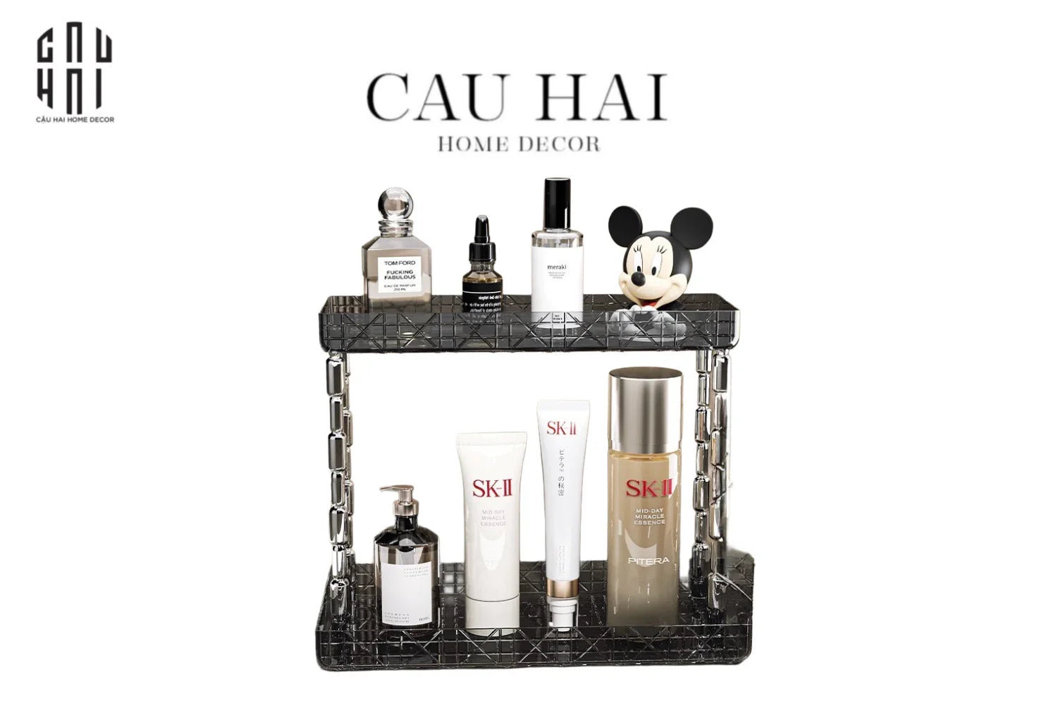 KỆ TẦNG RUNWAY MODULE - BLACK. DIY-CẬU HAI HOME DECOR