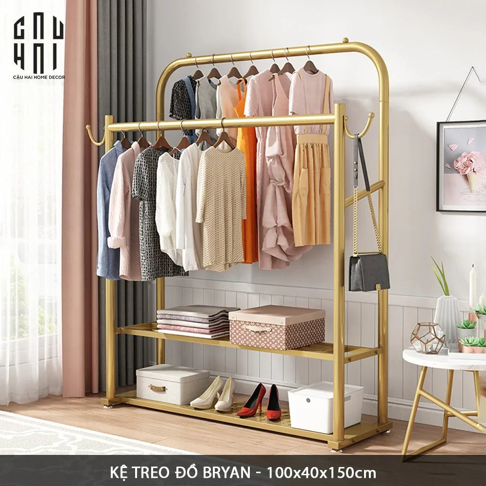 KỆ TREO ĐỒ BRYAN-CẬU HAI HOME DECOR