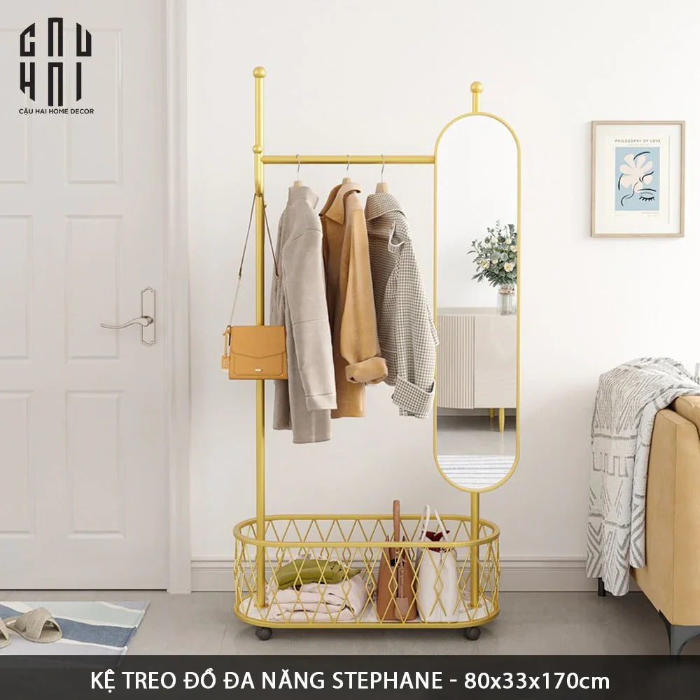 KỆ TREO ĐỒ ĐA NĂNG STEPHANE-CẬU HAI HOME DECOR