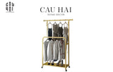 Kệ Treo Quần Áo Nano Gold - 100/170 - CẬU HAI HOME DECOR