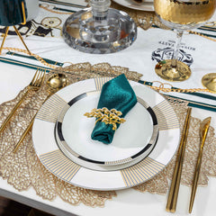 Khăn Ăn - Silk Napkin Emerald-CẬU HAI HOME DECOR
