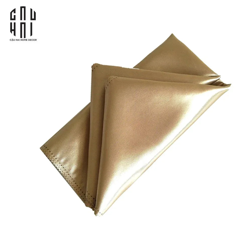 Khăn Ăn - Silk Napkin Gold - CẬU HAI HOME DECOR