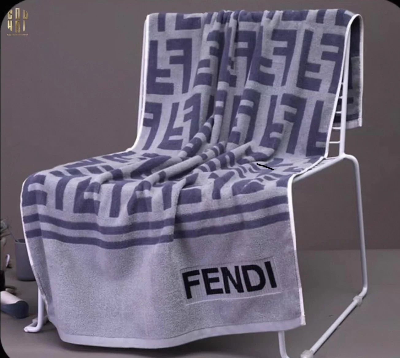 KHĂN TẮM 70x140 - FANCY BATH TOWEL - GRIS-CẬU HAI HOME DECOR