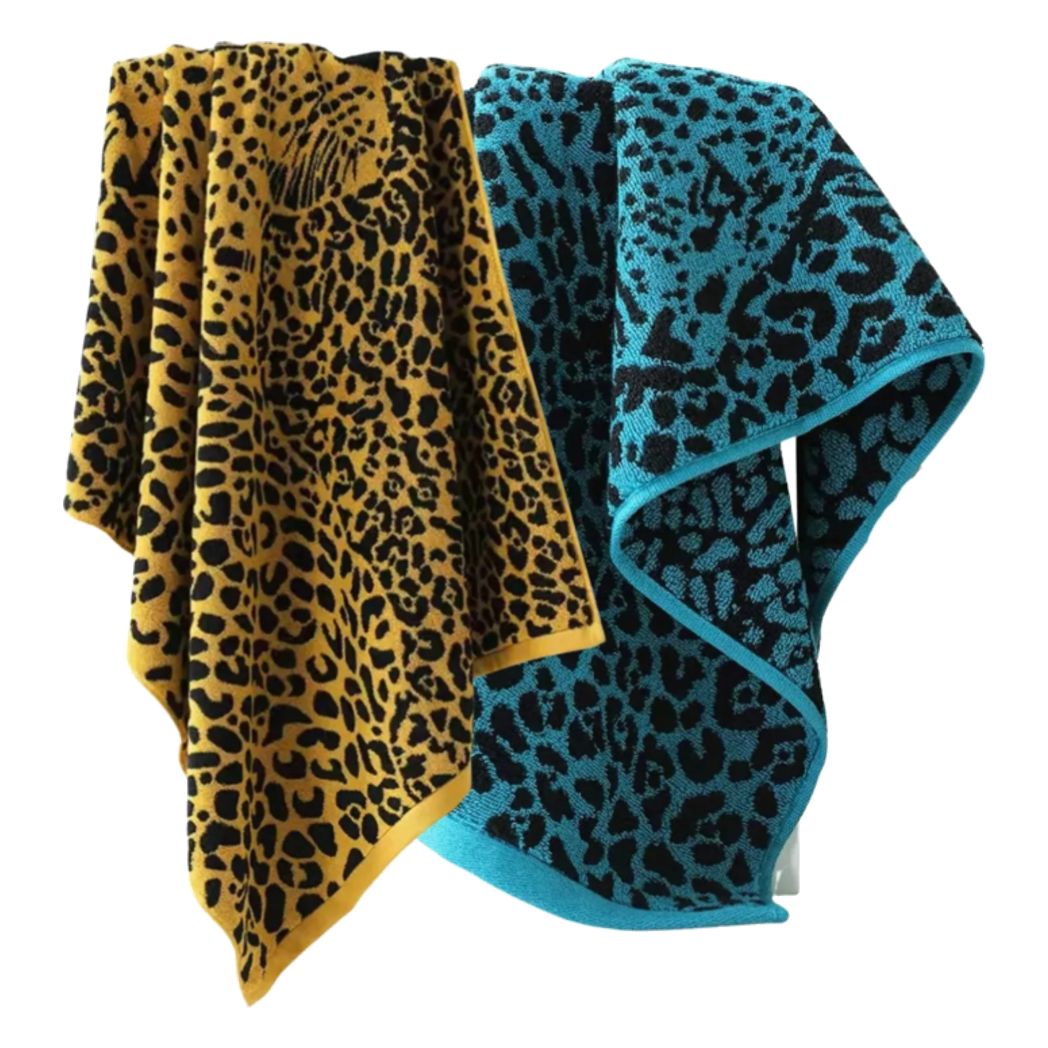 Khăn Tắm 70x140 Leopard Premium Bath Towel - Cậu Hai Home Decor