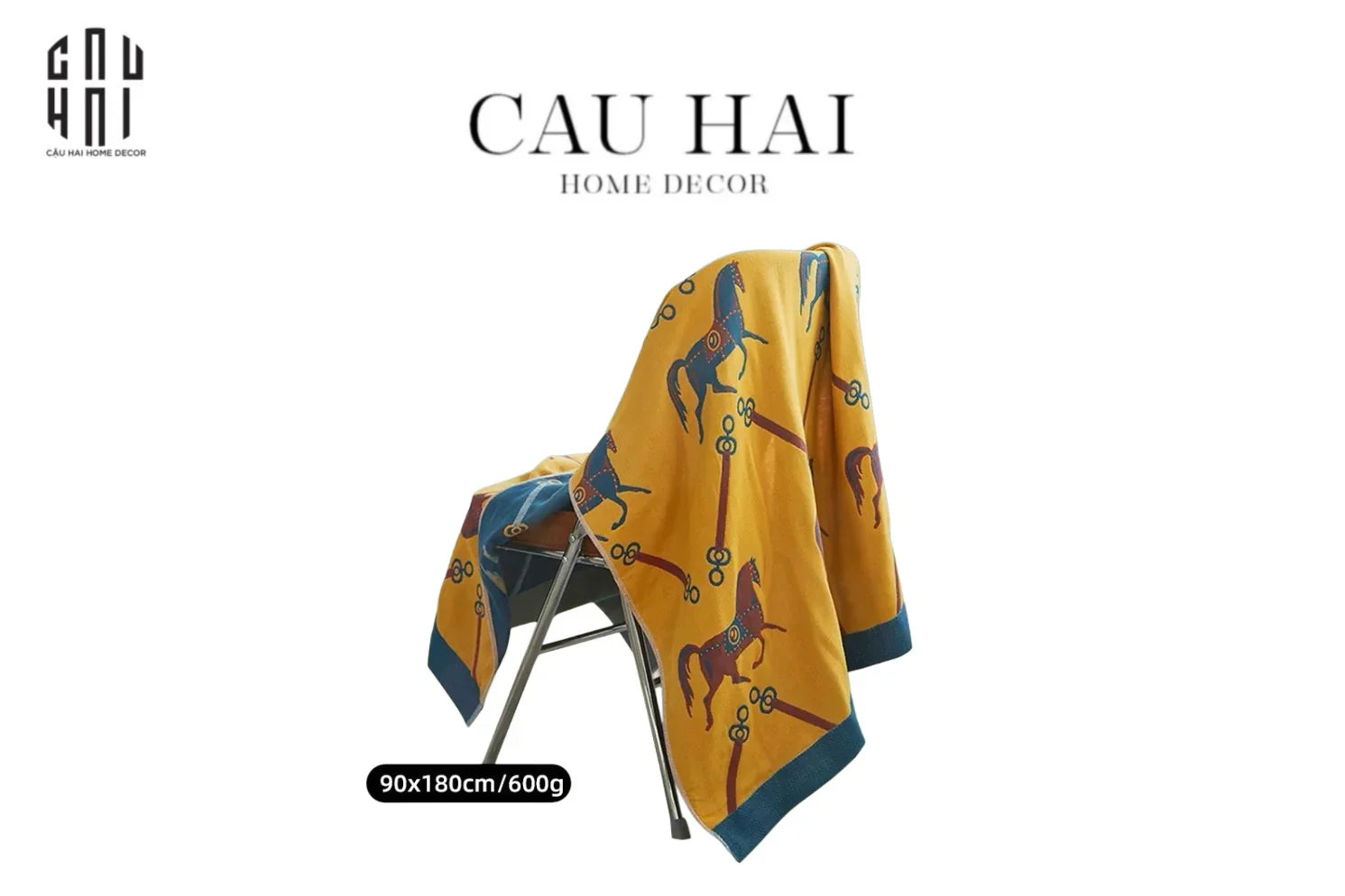 KHĂN TẮM 90x180 SUITE CLASS - CHEVAL NOBLE - BATH TOWEL-CẬU HAI HOME DECOR