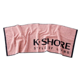 Khăn Thể Thao 38x120 K.Shore Sporty Towel Pink - Cậu Hai Home Decor