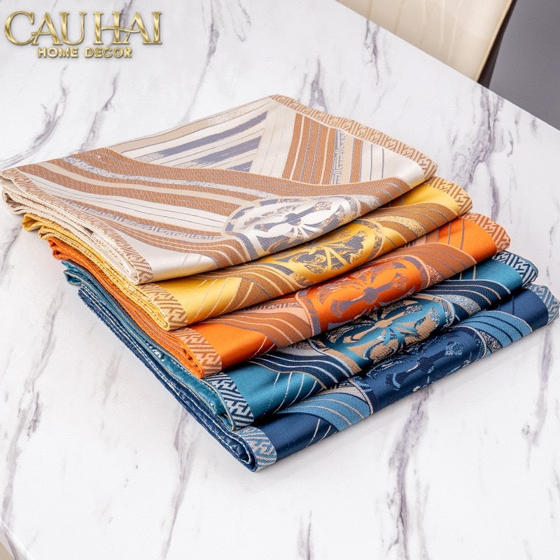 Khăn Trải Bàn - Gloire Impériale Terra Table Runner 30X210 - CẬU HAI HOME DECOR