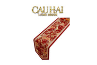 Khăn Trải Bàn Nhung - Floral Rouge Table Runner 3M6-CẬU HAI HOME DECOR