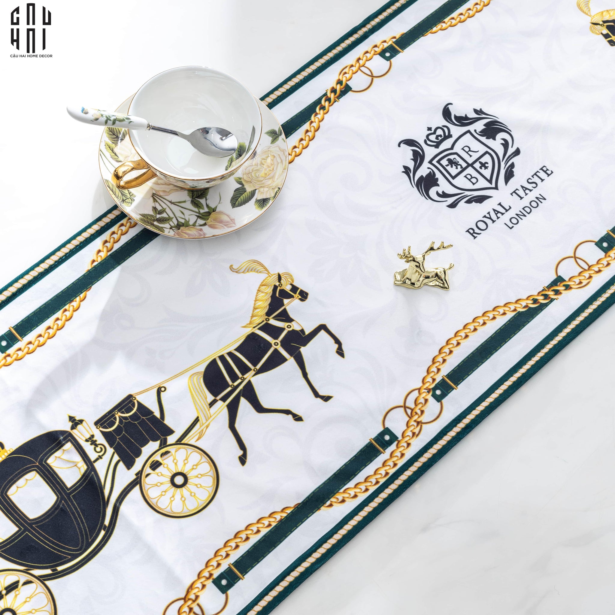 KHĂN TRẢI BÀN ROYAL TASTE 2M6-CẬU HAI HOME DECOR