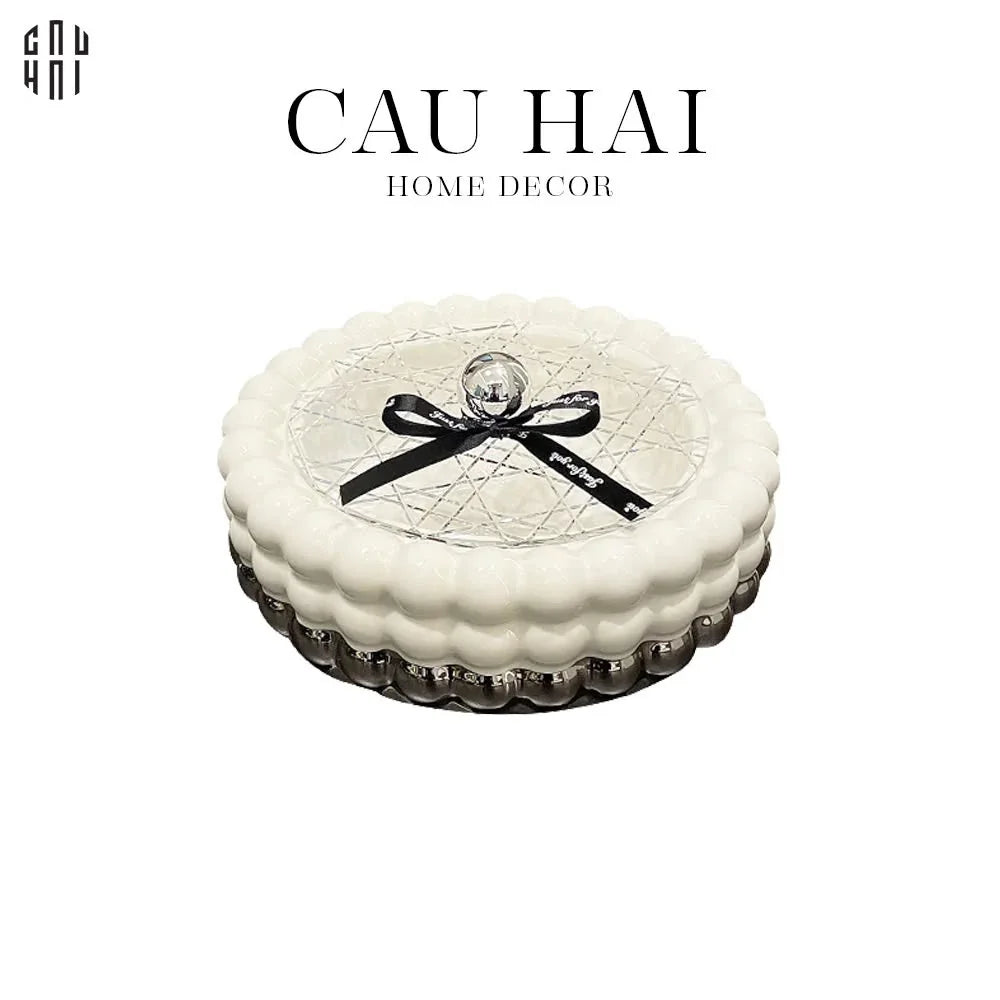 Khay Bánh Kẹo Lovely Angel-CẬU HAI HOME DECOR