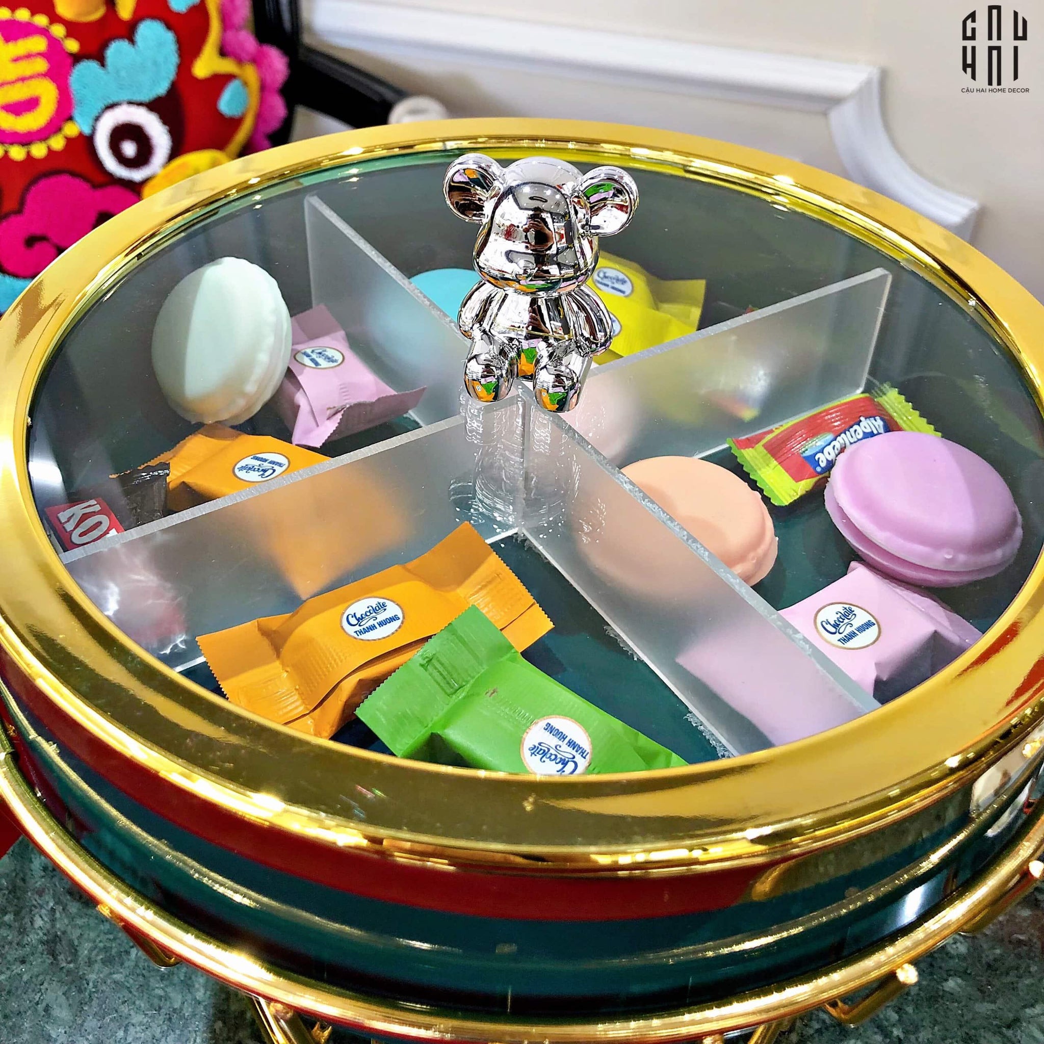 KHAY BÁNH MỨT CRYSTAL JADE PREMIUM-CẬU HAI HOME DECOR