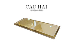 Khay Bathroom Kit Crystal Delight – Champagne-KHAY TRANG TRÍ-CẬU HAI HOME DECOR