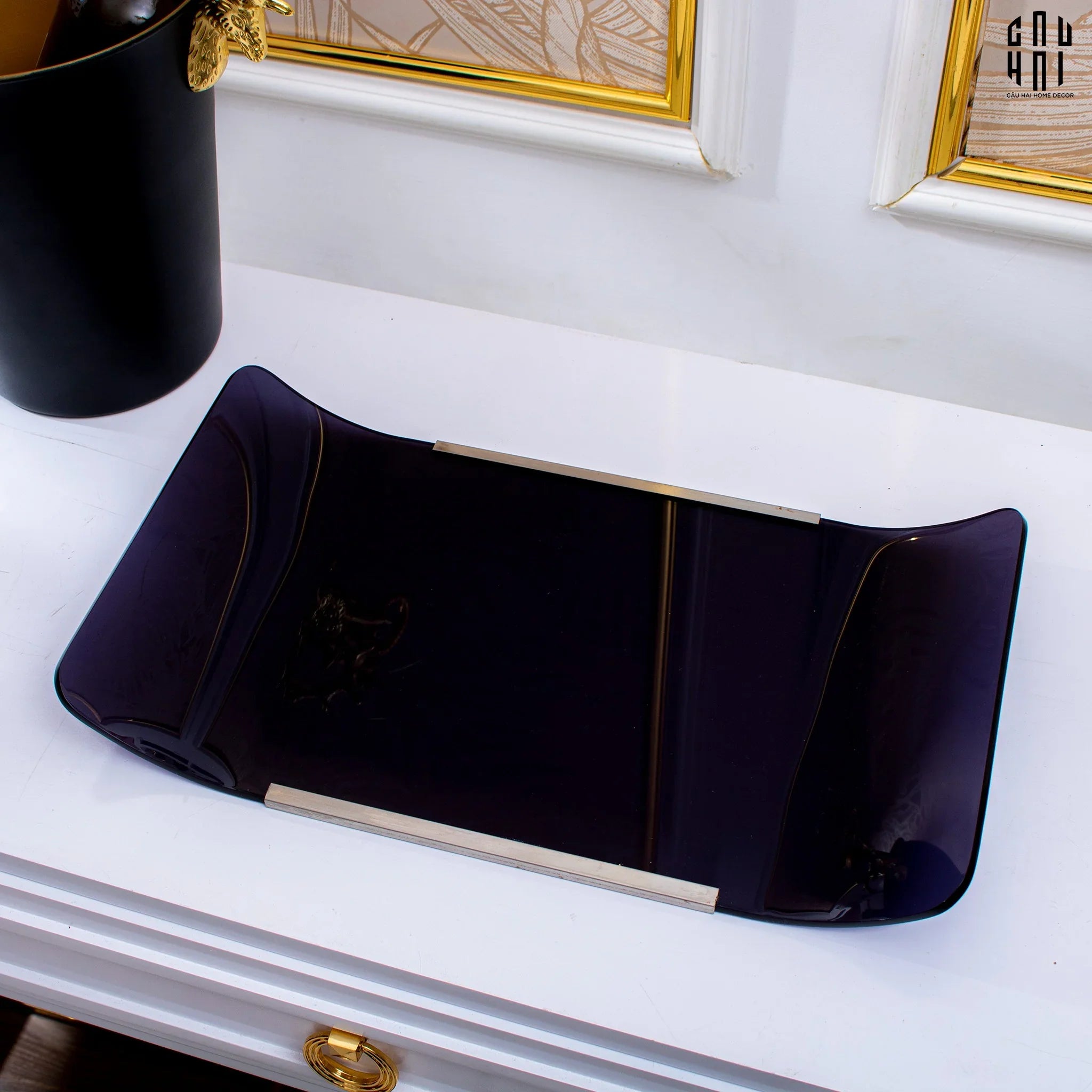 KHAY BLACK MARIA SS25-CẬU HAI HOME DECOR