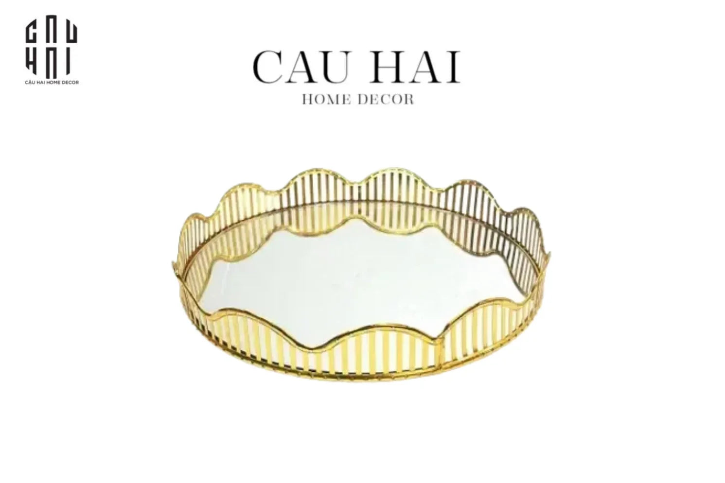 KHAY GƯƠNG TRÒN ROUND CURVES. SS25-CẬU HAI HOME DECOR