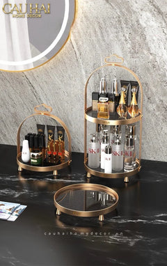 Khay Kệ Phòng Tắm Kệ Bàn Trang Điểm 2 Tầng Chống Nước Clair Waterproof Tiered Organizers-CẬU HAI HOME DECOR