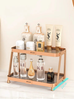 Khay Kệ Phòng Tắm Kệ Bàn Trang Điểm 2 Tầng Chống Nước Twinkle Waterproof Tiered Organizers-CẬU HAI HOME DECOR