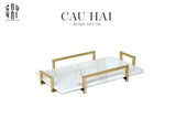 Khay Trang Trí Vân Đá Marble Madison Ss25-KHAY TRANG TRÍ-CẬU HAI HOME DECOR