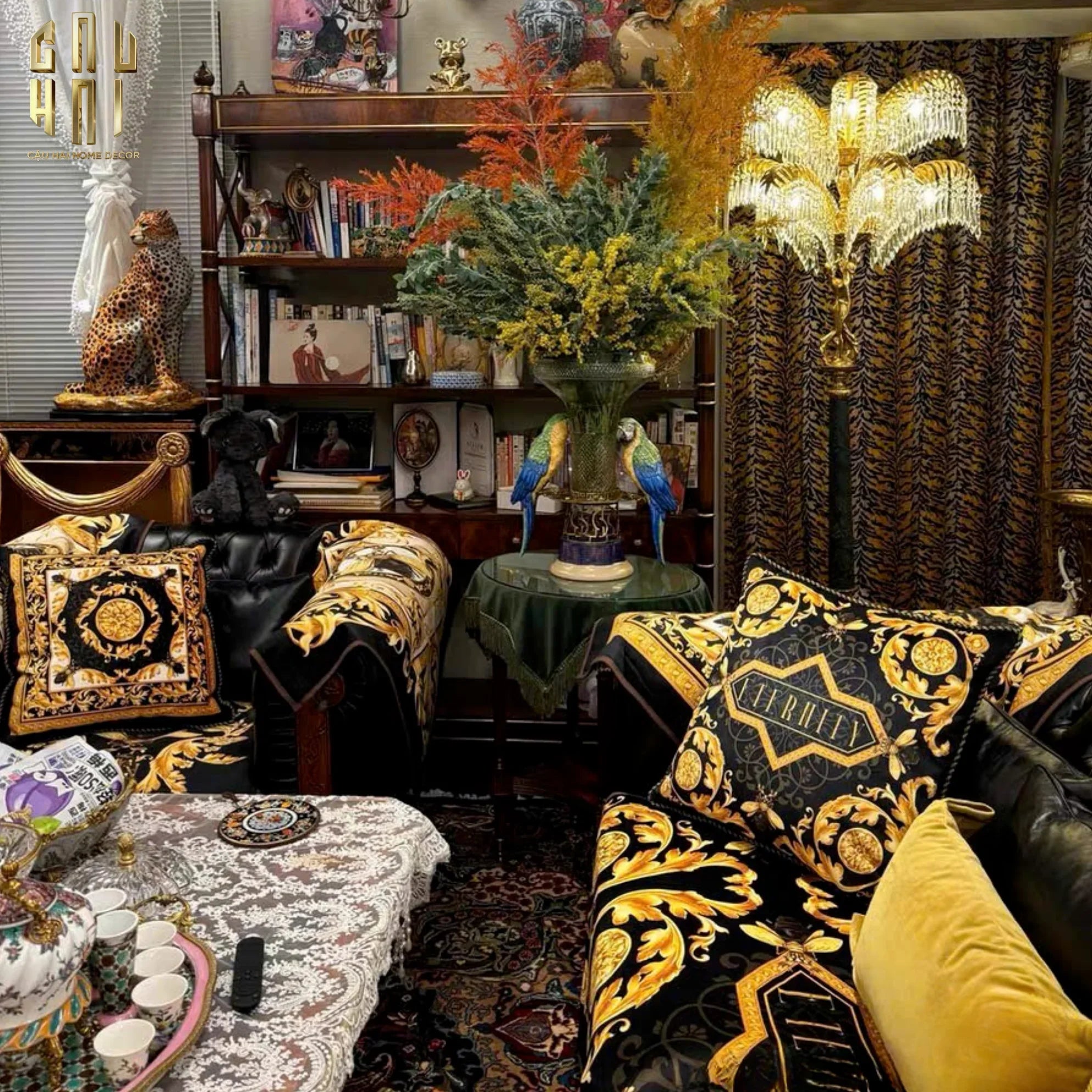 L’ATELIER DU CUSSON - VỎ GỐI NHUNG LUXURY LEGACY OF BAROQUE 45-CẬU HAI HOME DECOR