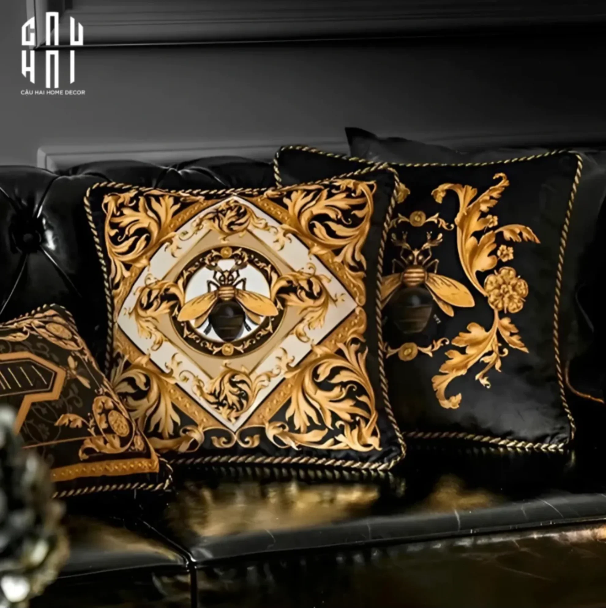 L’ATELIER DU CUSSON - VỎ GỐI NHUNG LUXURY LEGACY OF BAROQUE 45-CẬU HAI HOME DECOR