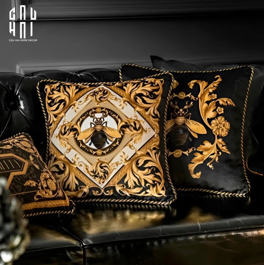 L’ATELIER DU CUSSON - VỎ GỐI NHUNG LUXURY LEGACY OF ROYALTY 45-CẬU HAI HOME DECOR