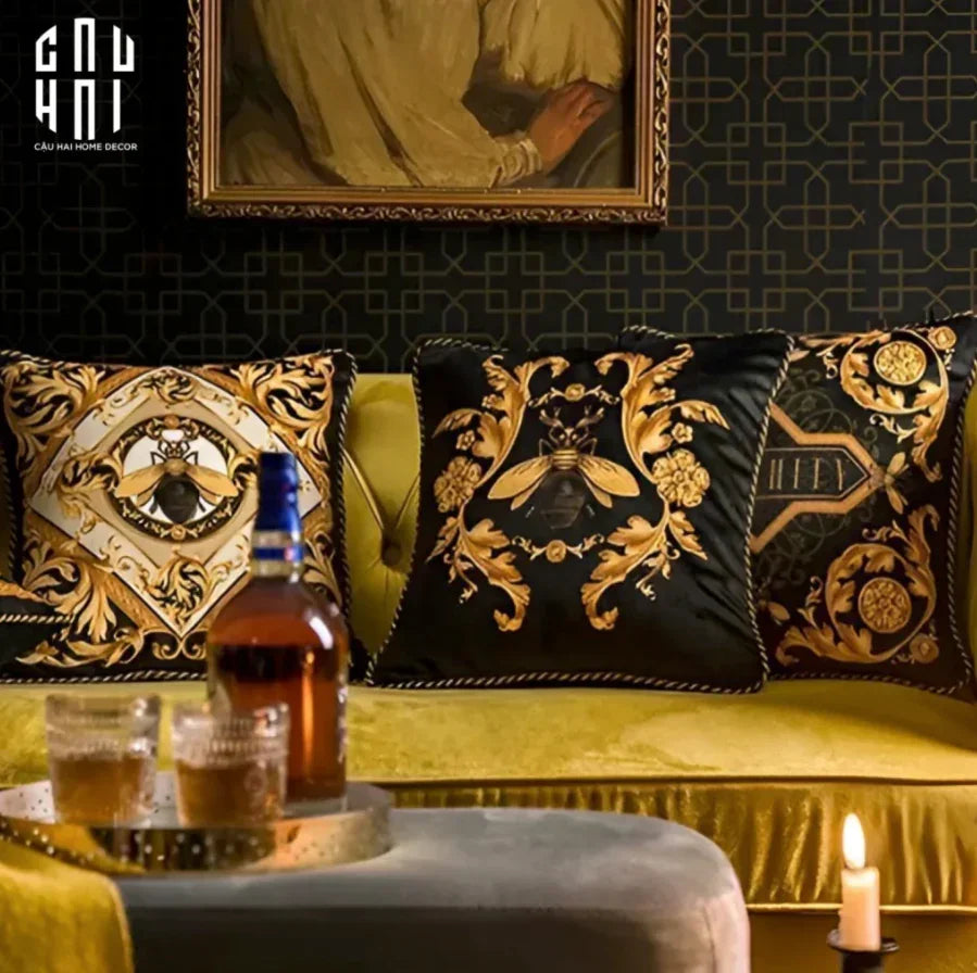 L’Atelier Du Cusson - Vỏ Gối Nhung Luxury Legacy Of Royalty 45-CẬU HAI HOME DECOR