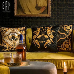 L’Atelier Du Cusson - Vỏ Gối Nhung Luxury Legacy Of Royalty 45-CẬU HAI HOME DECOR