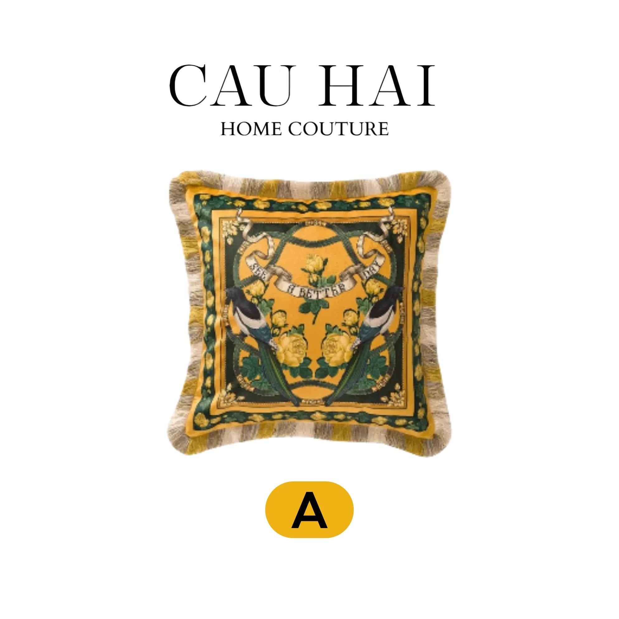 L’Atelier Du Cusson - Vỏ Gối Nhung Minh Hoàng - CẬU HAI HOME DECOR