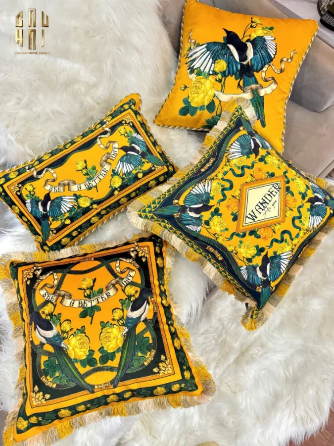 L’ATELIER DU CUSSON - VỎ GỐI NHUNG MINH HOÀNG-CẬU HAI HOME DECOR