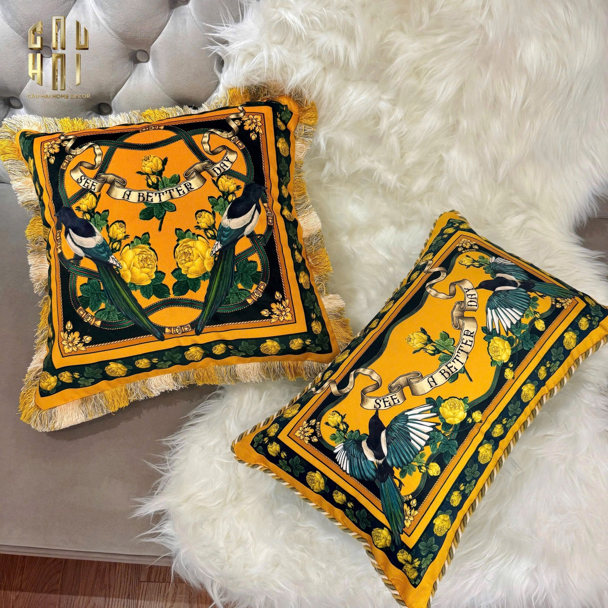 L’ATELIER DU CUSSON - VỎ GỐI NHUNG MINH HOÀNG-CẬU HAI HOME DECOR