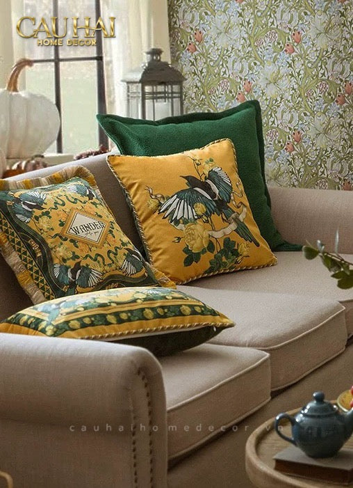 L’ATELIER DU CUSSON - VỎ GỐI NHUNG MINH HOÀNG-CẬU HAI HOME DECOR